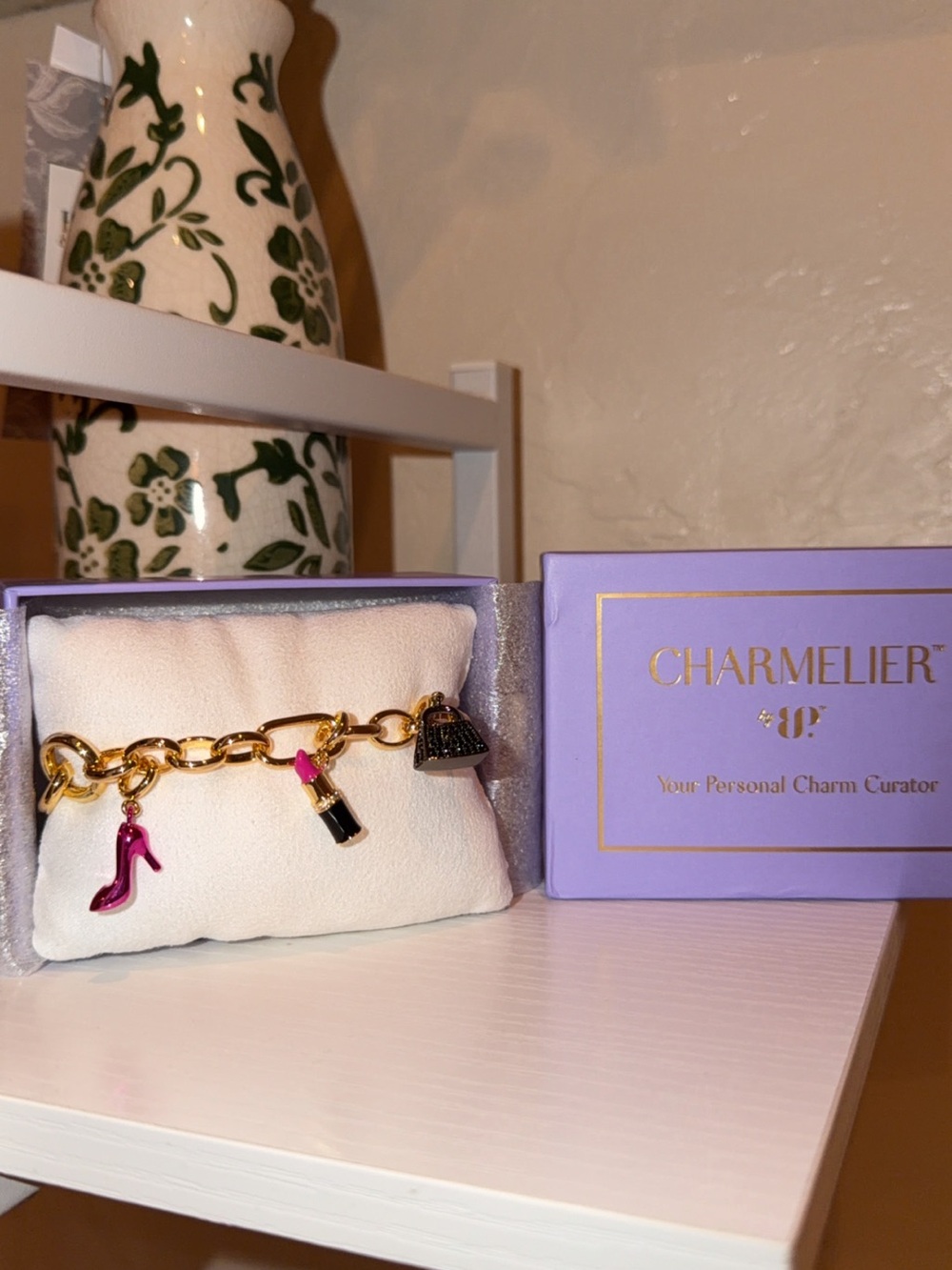 Bomb Party charmelier Gold plating Charm Bracelet